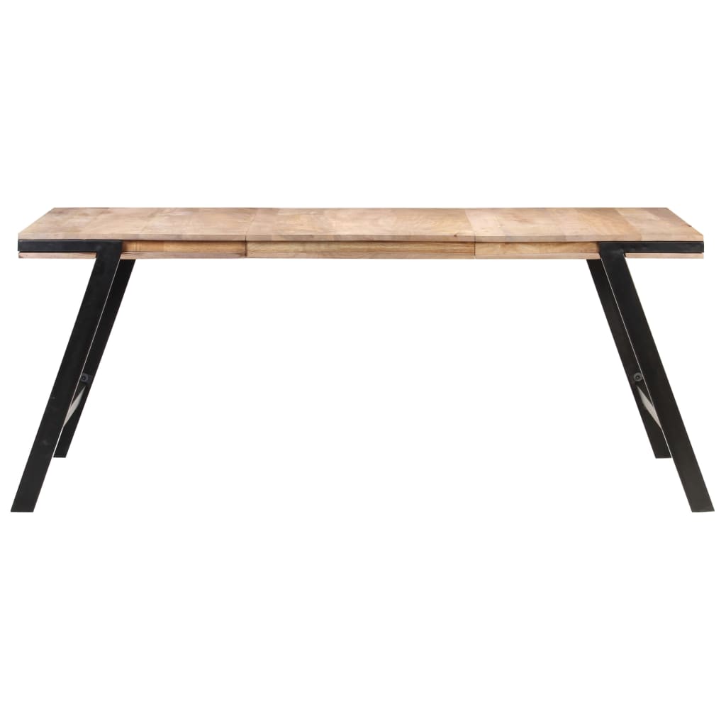 Eettafel 180x90x76 cm massief mangohout