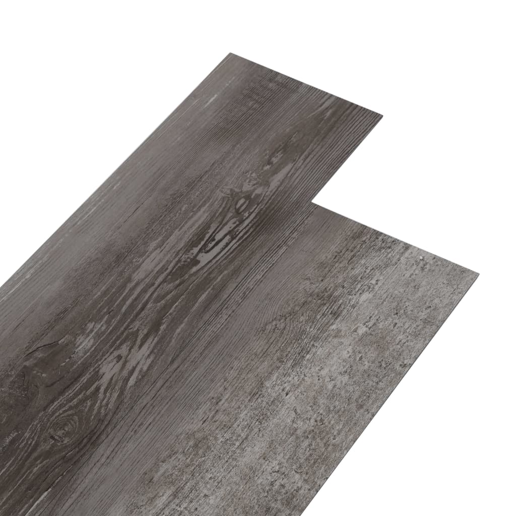 Vloerplanken zelfklevend 4,46 m² 3 mm PVC gestreept houtkleurig