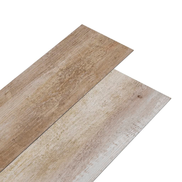 Vloerplanken zelfklevend 5,02 m² 2 mm PVC woodwash