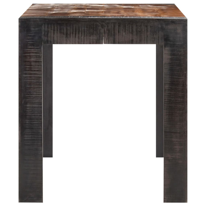 Eettafel 140x70x76 cm massief ruw mangohout