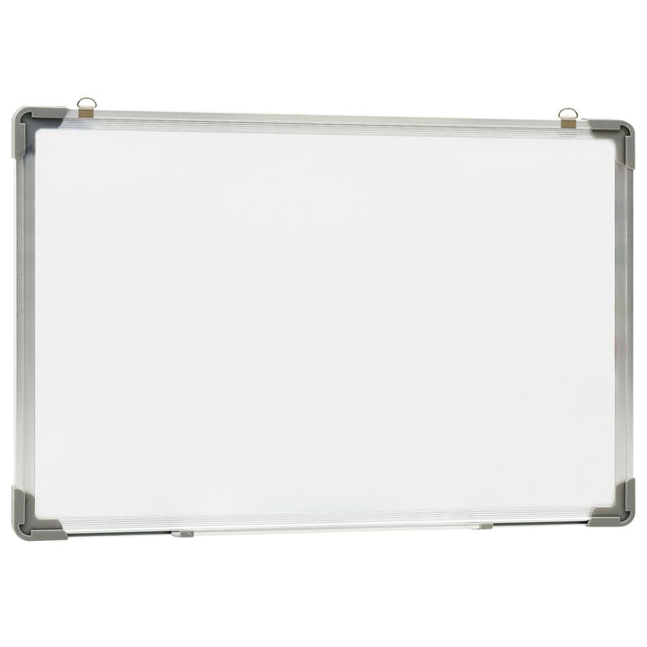 Whiteboard magnetisch 60x40 cm staal wit