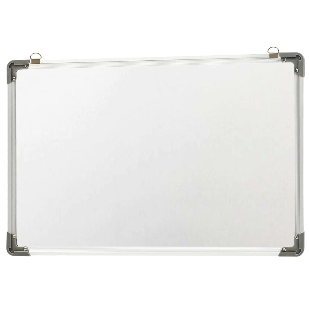 Whiteboard magnetisch 60x40 cm staal wit