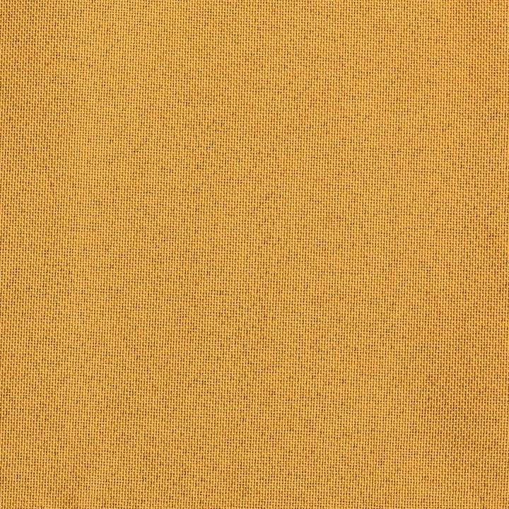 Gordijnen linnen-look verduisterend ogen 2 st 140x225 cm geel