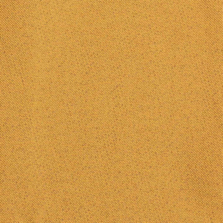 Gordijnen linnen-look verduisterend haken 2 st 140x175 cm geel