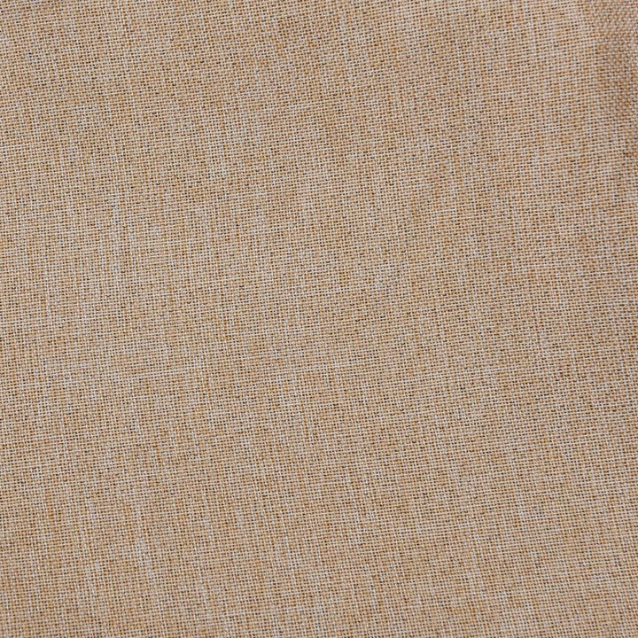 Gordijnen linnen-look verduisterend haken 2 st 140x175 cm beige