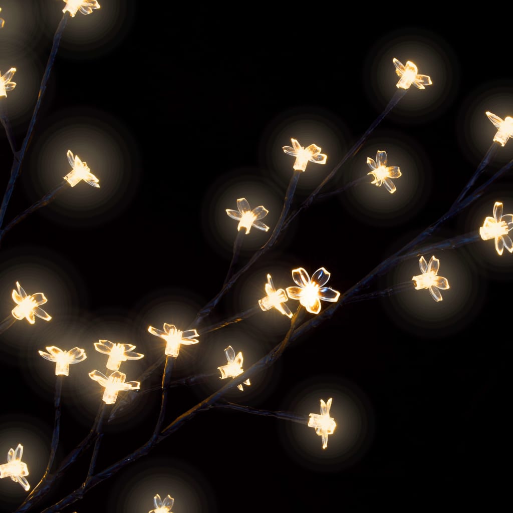 Kerstboom 120 LED's warmwit licht kersenbloesem 150 cm