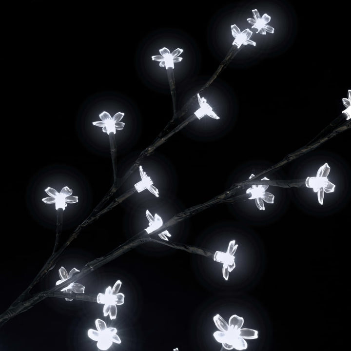 Kerstboom 2000 LED's koudwit licht kersenbloesem 500 cm
