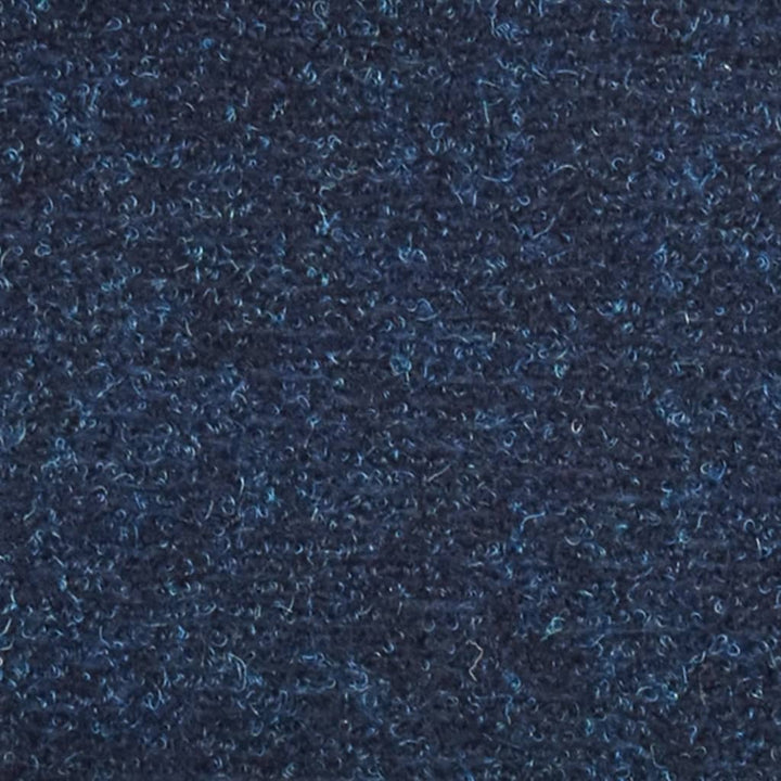Trapmatten zelfklevend 15 st 56x17x3 cm naaldvilt marineblauw