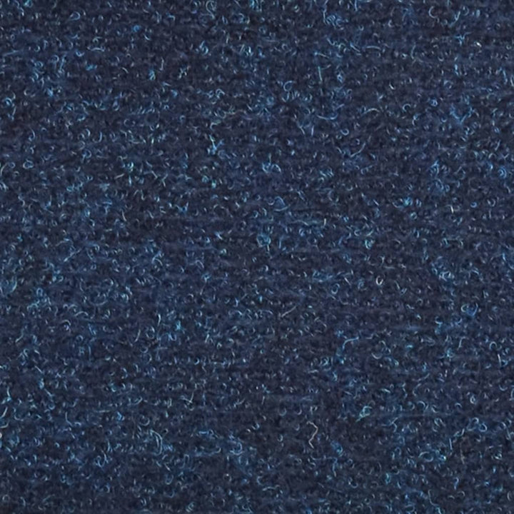 Trapmatten zelfklevend 15 st 65x21x4 cm naaldvilt marineblauw