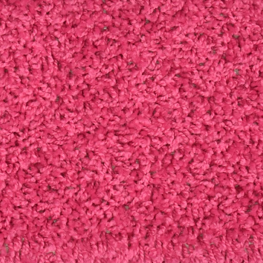 Trapmatten 15 st 65x21x4 cm roze