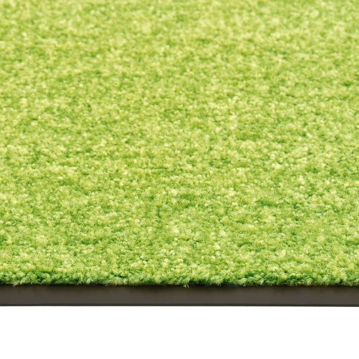 Deurmat wasbaar 90x150 cm groen