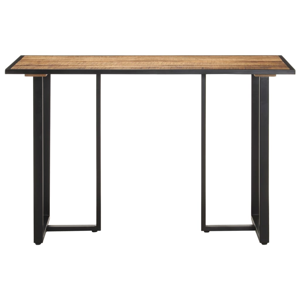 Eettafel 120 cm ruw mangohout