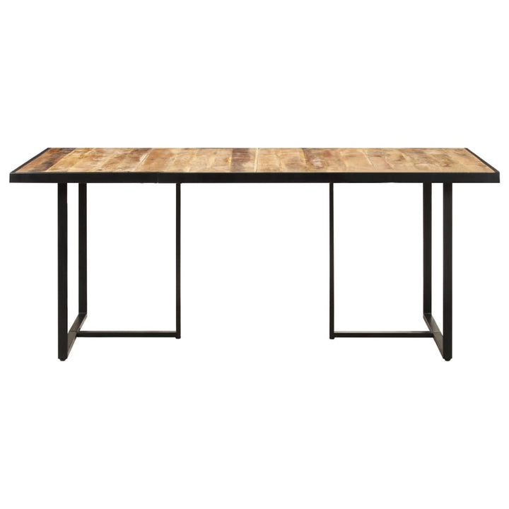 Eettafel 160 cm ruw mangohout