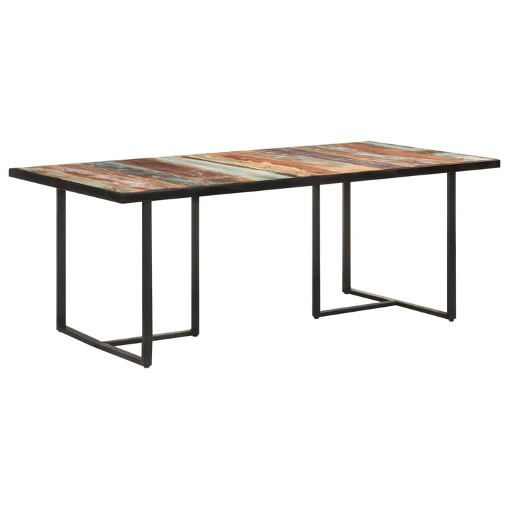 Eettafel 200 cm massief gerecycled hout