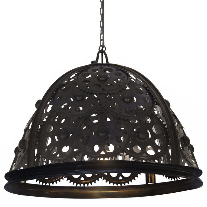 Plafondlamp industrieel kettingwiel-ontwerp E27 65 cm