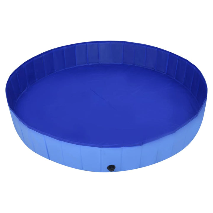 Hondenzwembad inklapbaar 300x40 cm PVC blauw