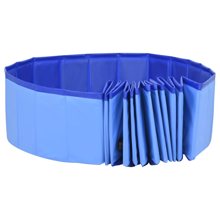 Hondenzwembad inklapbaar 300x40 cm PVC blauw