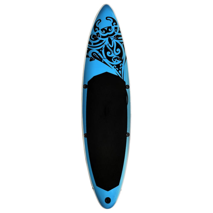 Stand Up Paddleboardset opblaasbaar 320x76x15 cm blauw