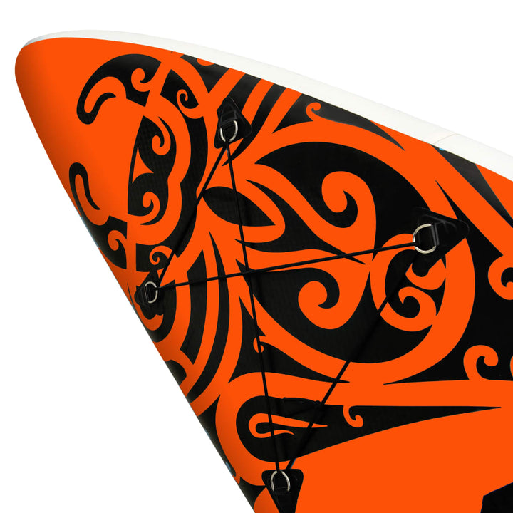 Stand Up Paddleboardset opblaasbaar 305x76x15 cm oranje
