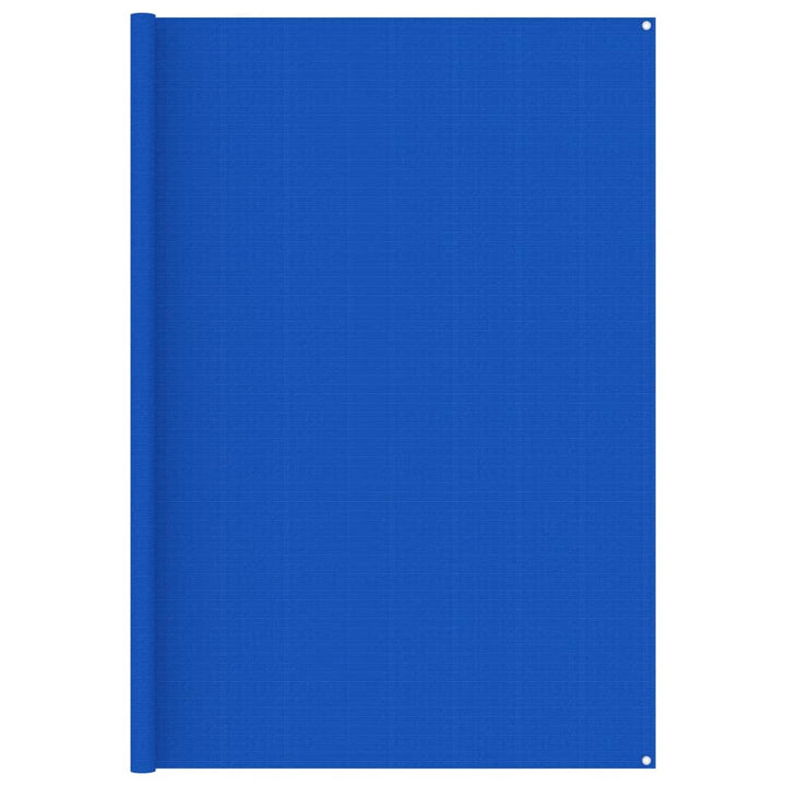 Tenttapijt 250x400 cm blauw