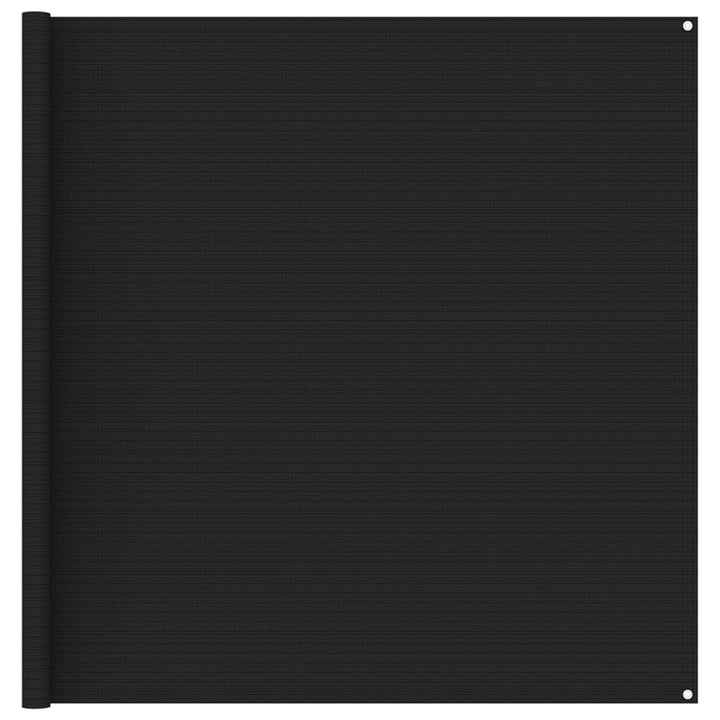 Tenttapijt 250x200 cm zwart