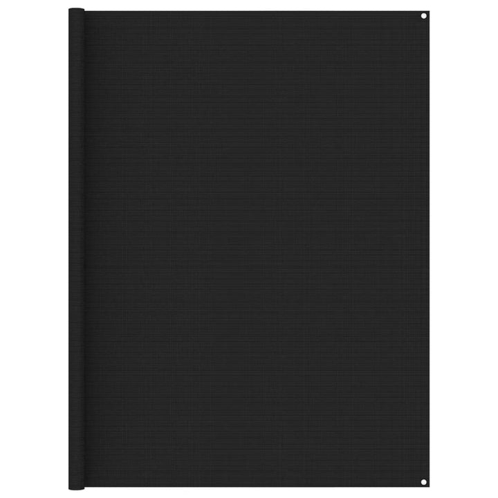Tenttapijt 250x350 cm zwart