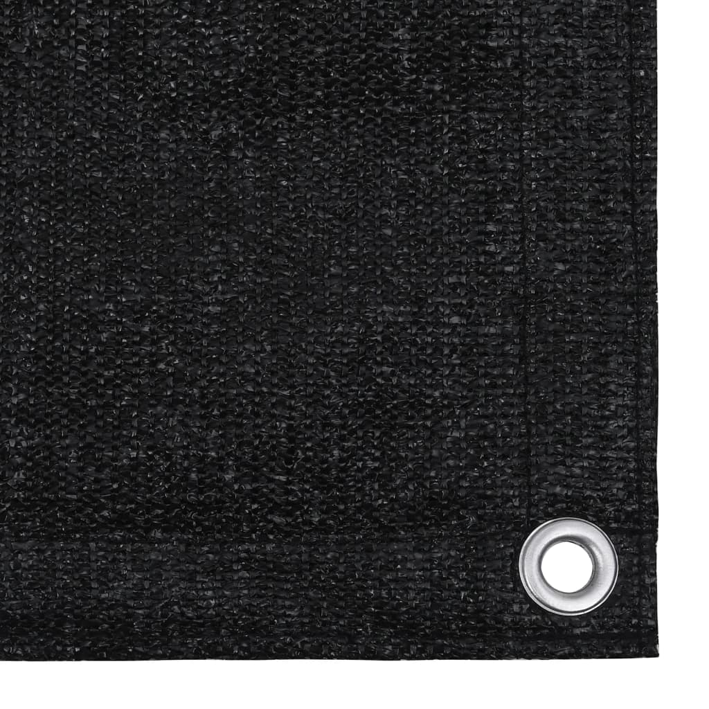 Tenttapijt 250x500 cm zwart