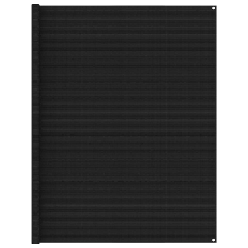 Tenttapijt 250x550 cm zwart