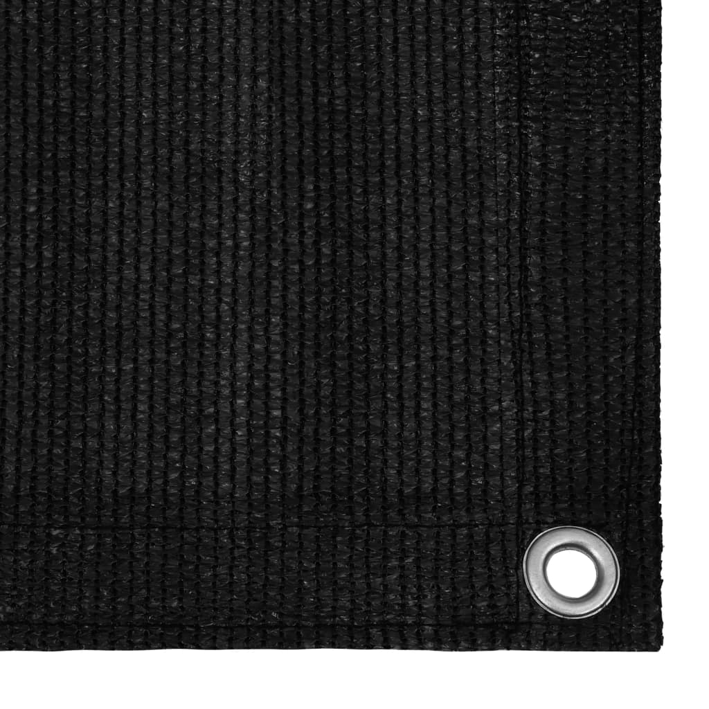 Tenttapijt 250x550 cm zwart