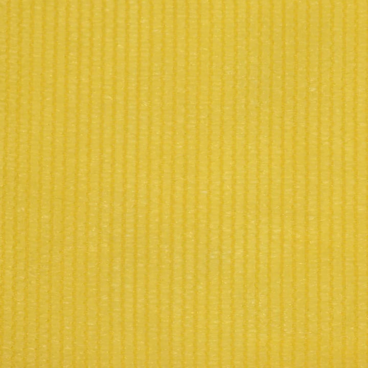 Balkonscherm 75x500 cm HDPE geel