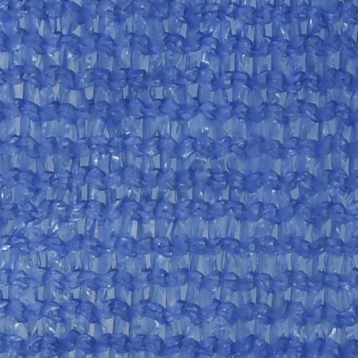 Zonnezeil 160 g/m² 2x5 m HDPE blauw