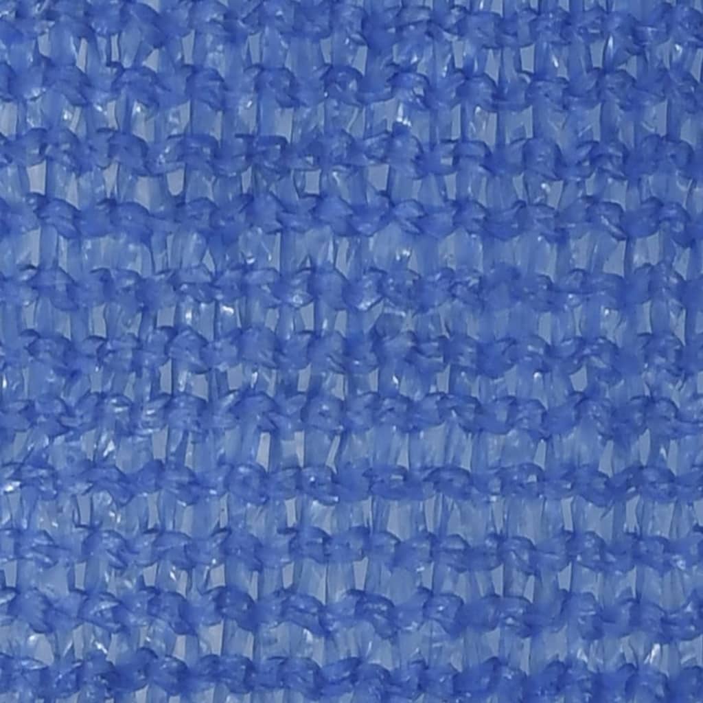 Zonnezeil 160 g/m² 3,5x3,5x4,9 m HDPE blauw