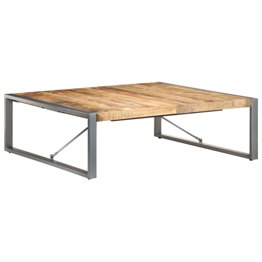 Salontafel 180x90x40 cm ruw mangohout