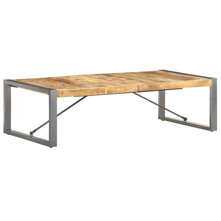 Salontafel 180x90x40 cm ruw mangohout