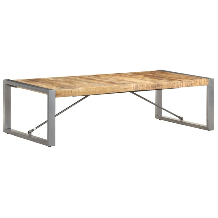 Salontafel 180x90x40 cm ruw mangohout