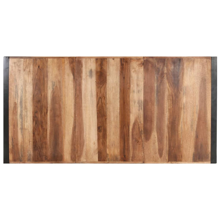 Salontafel 180x90x40 cm massief hout met sheesham afwerking