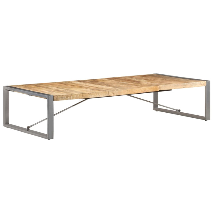 Salontafel 180x90x40 cm ruw mangohout