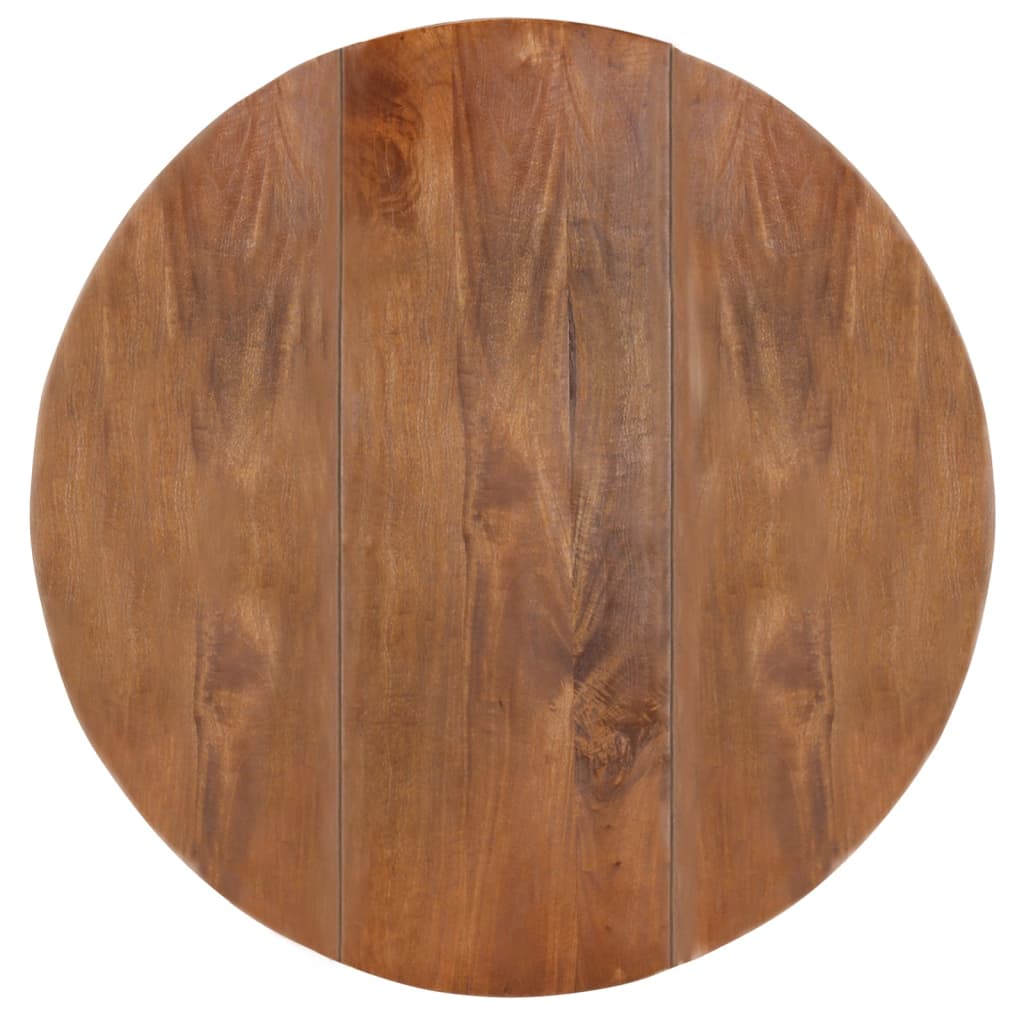 Eettafel rond 110x76 cm massief mangohout