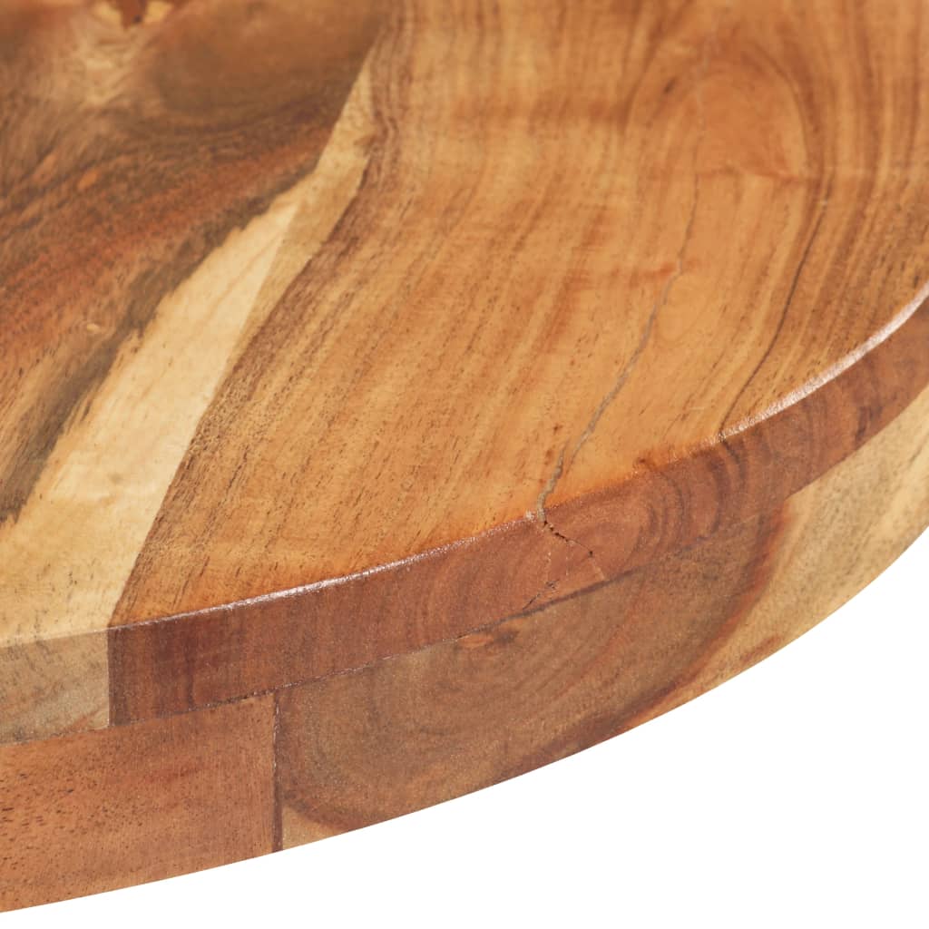 Bistrotafel rond ø˜80x75 cm massief acaciahout