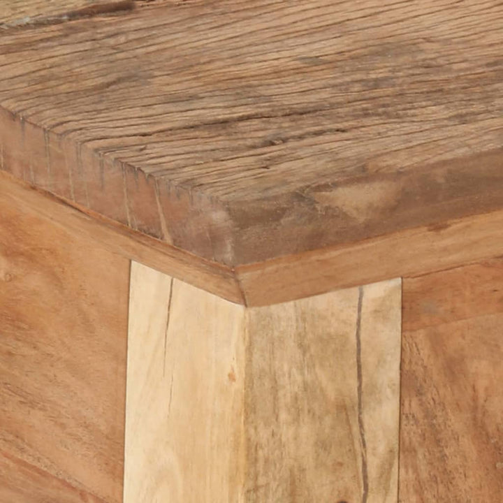 Wandtafel 90,5x30x75 cm massief acaciahout en gerecycled hout
