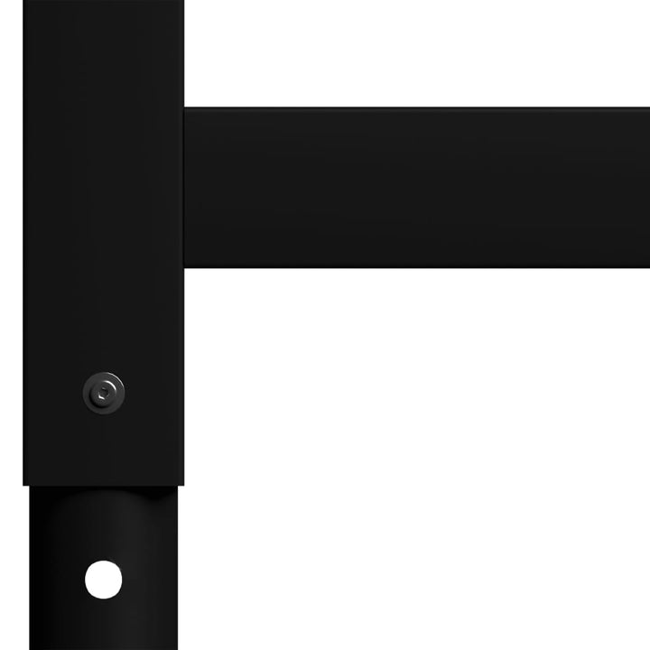 Werkbankframes verstelbaar 2 st 55x(69-95,5) cm metaal zwart