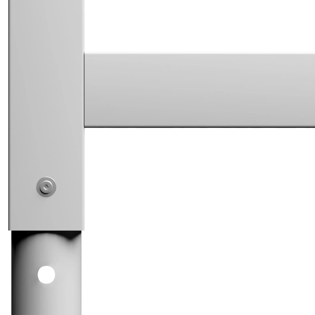 Werkbankframes verstelbaar 2 st 85x(69-95,5) cm metaal grijs