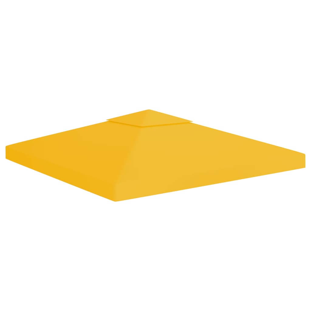 Prieeldak 2-laags 310 g/m² 3x3 m geel