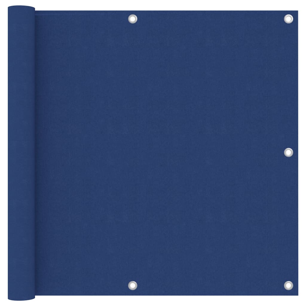 Balkonscherm 90x400 cm oxford stof blauw