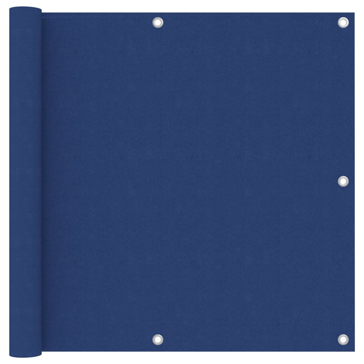 Balkonscherm 90x600 cm oxford stof blauw