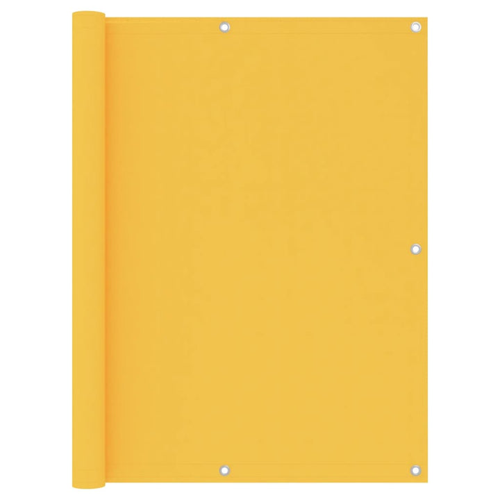 Balkonscherm 120x300 cm oxford stof geel