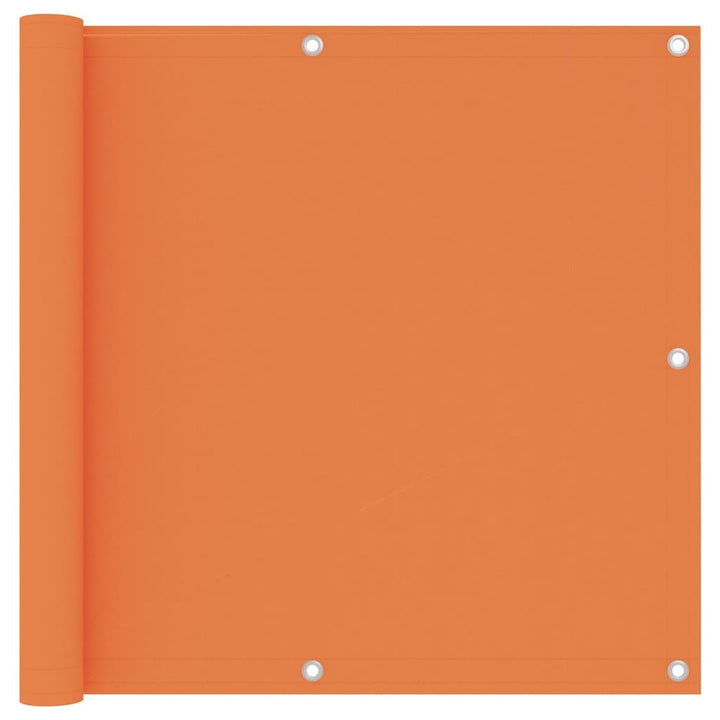 Balkonscherm 90x600 cm oxford stof oranje