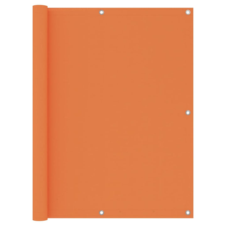 Balkonscherm 120x600 cm oxford stof oranje