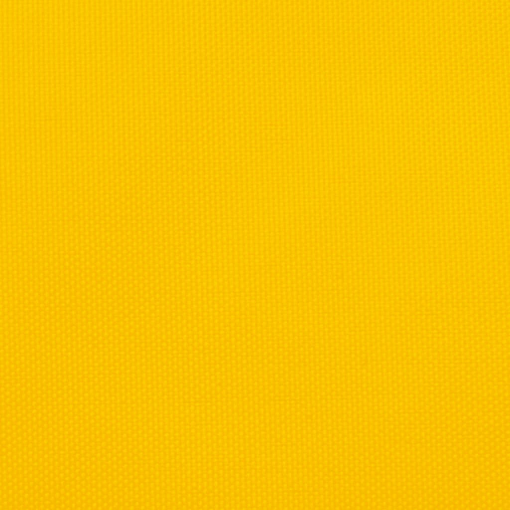 Zonnescherm trapezium 4/5x3 m oxford stof geel