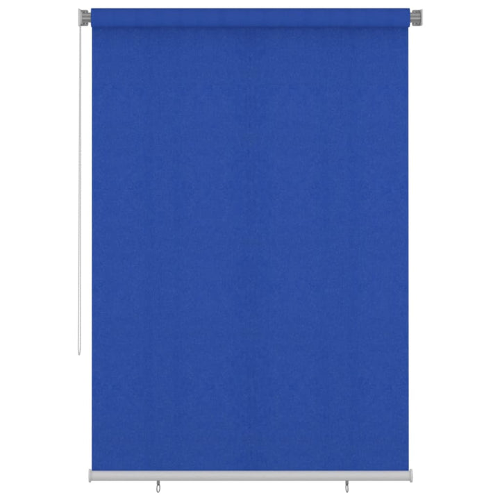 Rolgordijn voor buiten 160x230 cm HDPE blauw